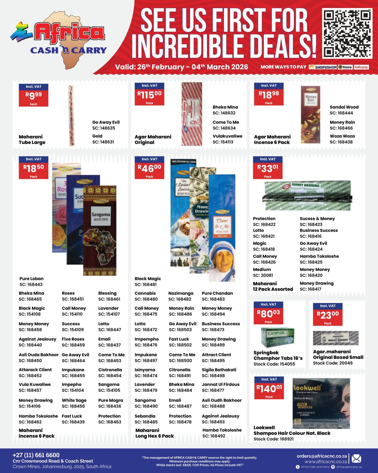 Africa Cash & Carry specials - 26/02/2026 - 04/03/2026. Page 55
