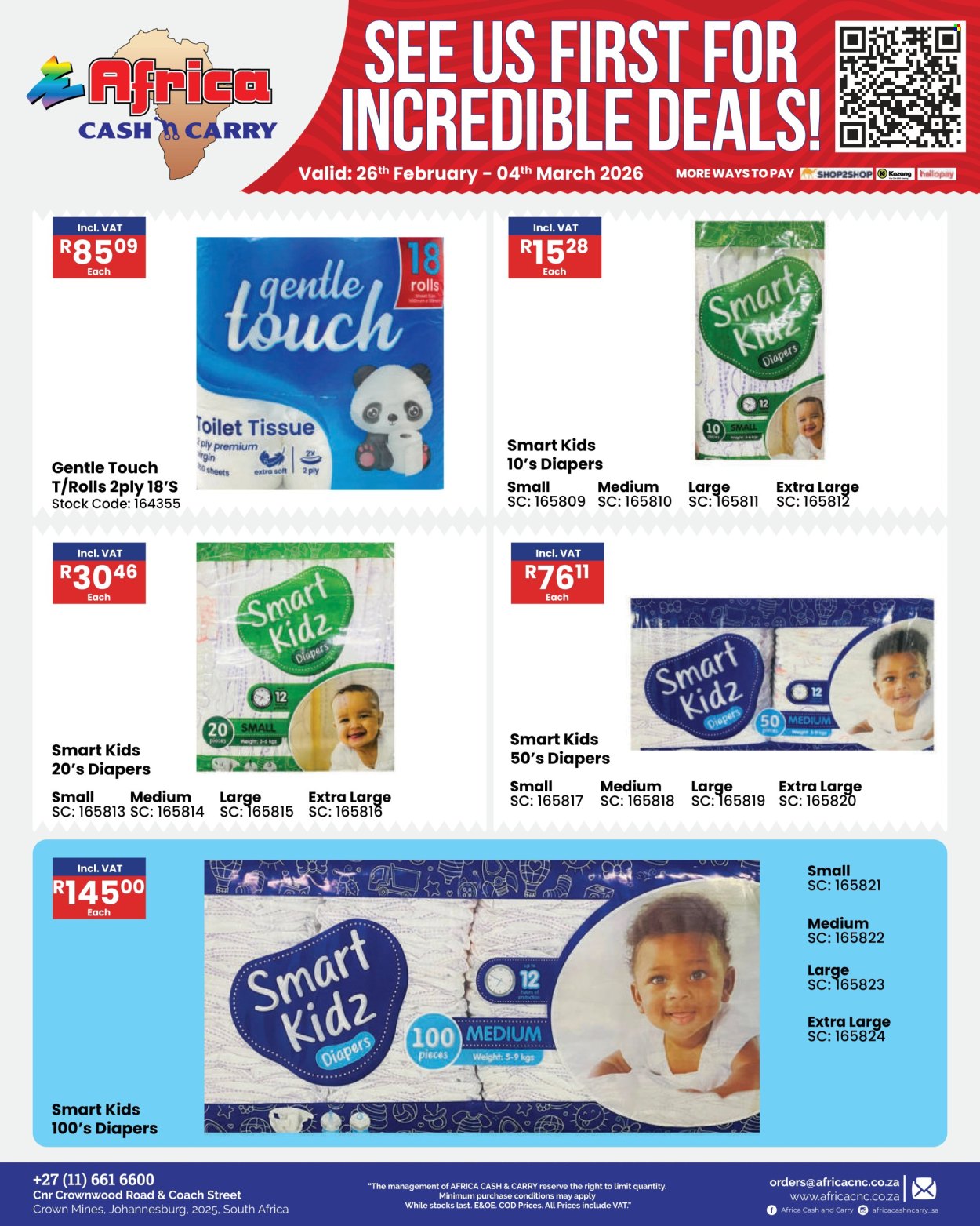 Africa Cash & Carry specials - 26/02/2026 - 04/03/2026. Page 56