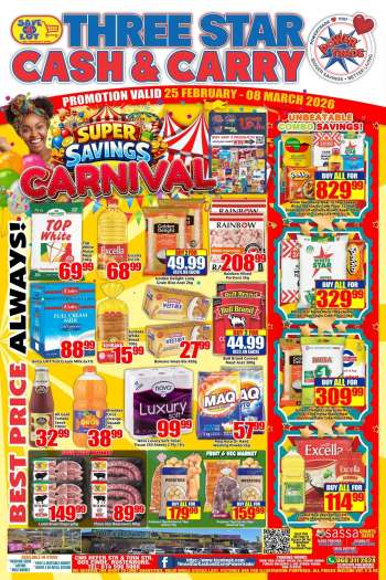 thumbnail - Three Star Cash and Carry catalogue