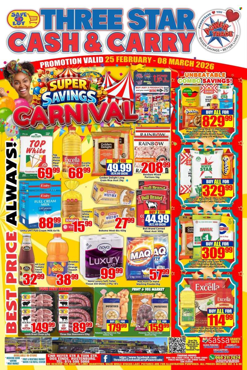 Three Star Cash and Carry catalogue  - 25/02/2026 - 08/03/2026.