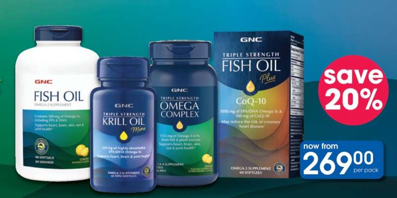GNC Fish Oil Products