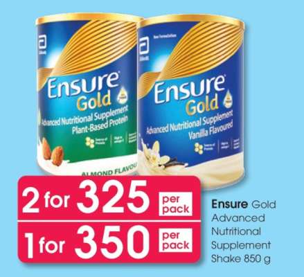 Ensure Gold Advanced Nutritional Supplement Shake 850 g
