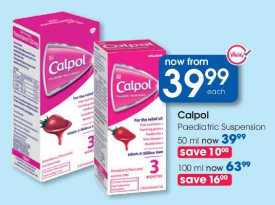 Calpol Paediatric Suspension