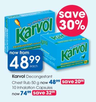 Karvol Decongestant