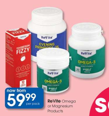 ReVite Omega or Magnesium Products
