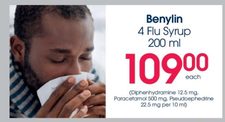 Benylin 4 Flu Syrup 200 ml
