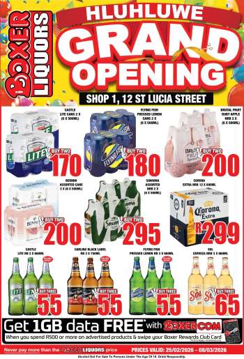 Boxer catalogue  - 25/02/2026 - 08/03/2026.