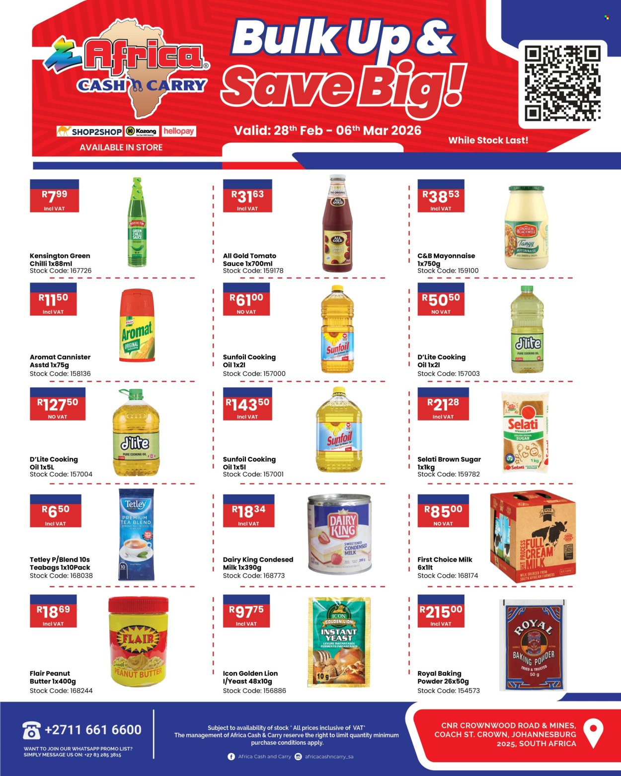 Africa Cash & Carry specials - 28/02/2026 - 06/03/2026. Page 1