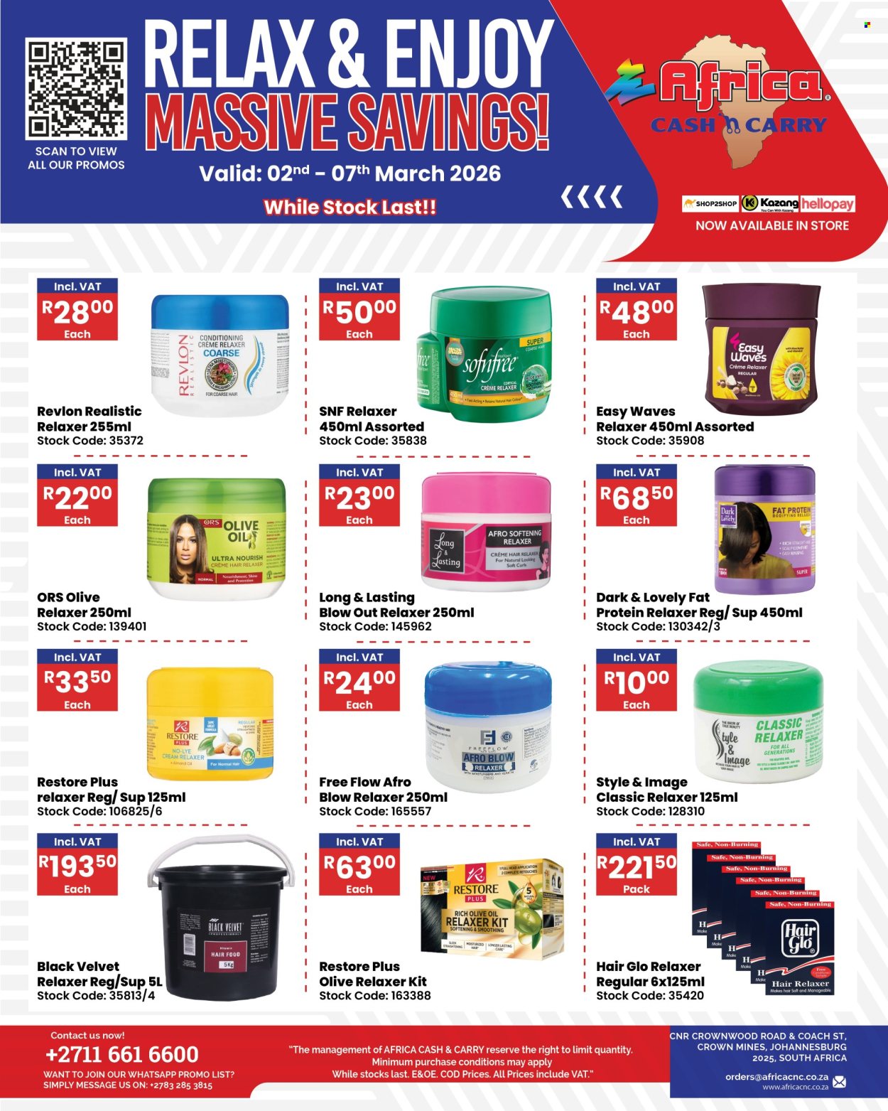 Africa Cash & Carry specials - 02/03/2026 - 07/03/2026. Page 1