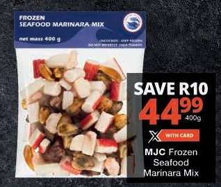 MJC Frozen Seafood Marinara Mix
