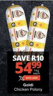 Goldi Chicken Polony