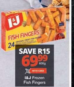 I&J Frozen Fish Fingers