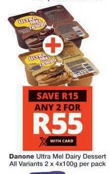 Danone Ultra Mel Dairy Dessert