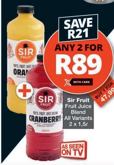 Sir Fruit Fruit Juice Blend