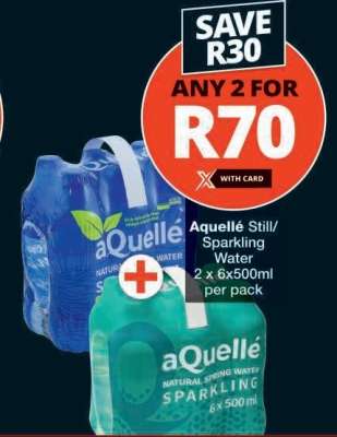 aQuellé STILL/SPARKLING WATER