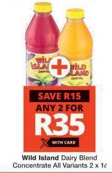WILD ISLAND DAIRY BLEND CONCENTRATE
