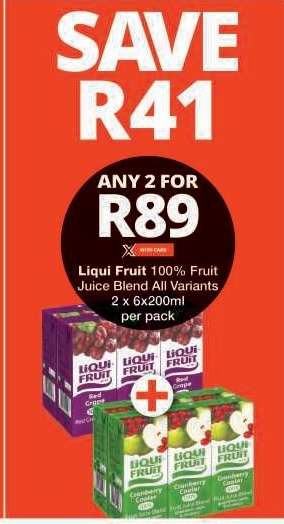 Liqui Fruit 100 % Fruit Juice Blend