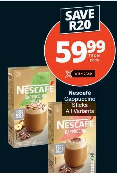 Nescafé Cappuccino Sticks