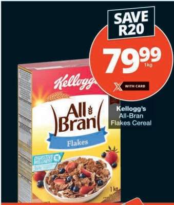 Kellogg's All Bran Flakes Cereal