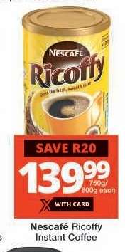 NESCAFÉ Ricoffy Instant Coffee