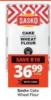Sasko Cake Wheat Flour
