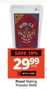 ROYAL BAKING POWDER REFILL