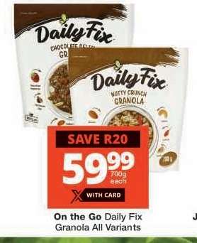 Daily Fix Granola All Variants