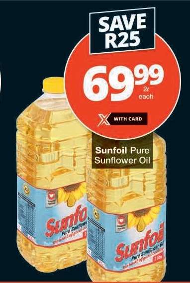 SUNFOIL Pure Sunflower Oil