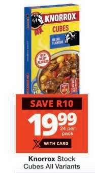 Knorrox Stock Cubes All Variants