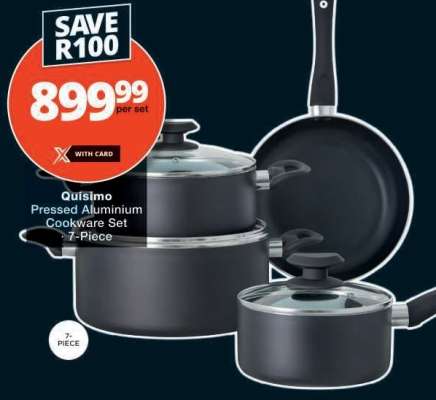 Quisimo Pressed Aluminium Cookware Set