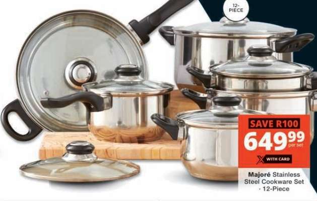 Majoré Stainless Steel Cookware Set