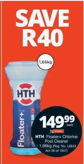 HTH Floater+ Chlorine Pool Cleaner