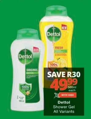 DETTOL Shower Gel