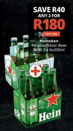Heineken Regular/Silver Beer