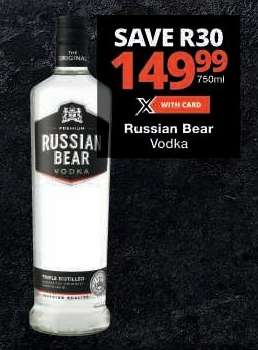 Russian Bear Vodka