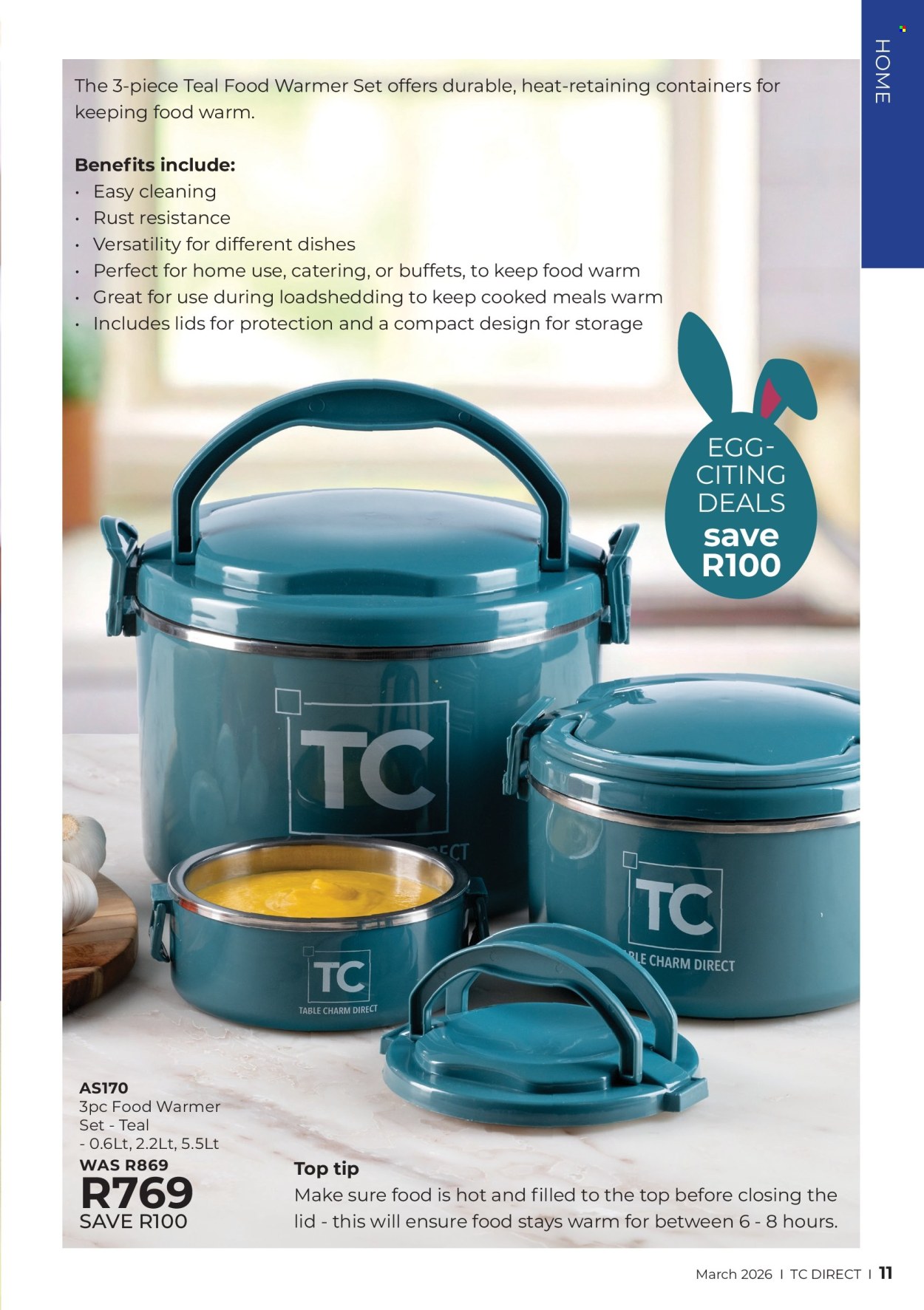 Table Charm Direct specials - 01/03/2026 - 31/03/2026. Page 11