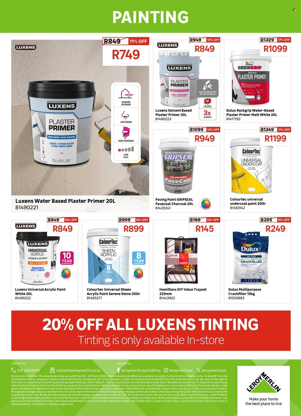 Leroy Merlin specials - 02/03/2026 - 29/03/2026. Page 16