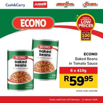 Jumbo Cash & Carry catalogue  - 26/02/2026 - 11/03/2026.