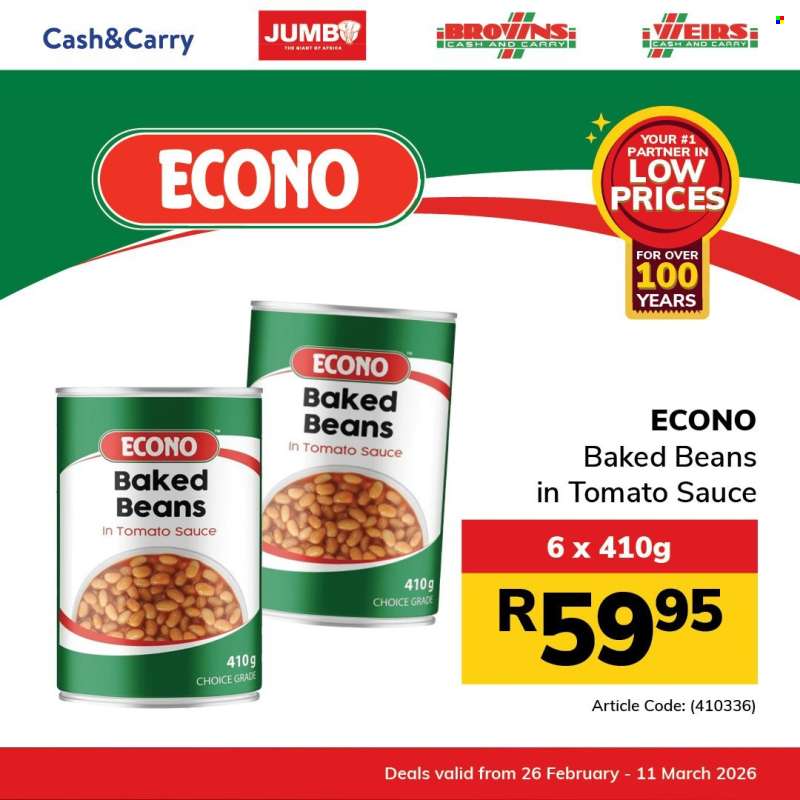 Jumbo Cash & Carry catalogue  - 26/02/2026 - 11/03/2026.