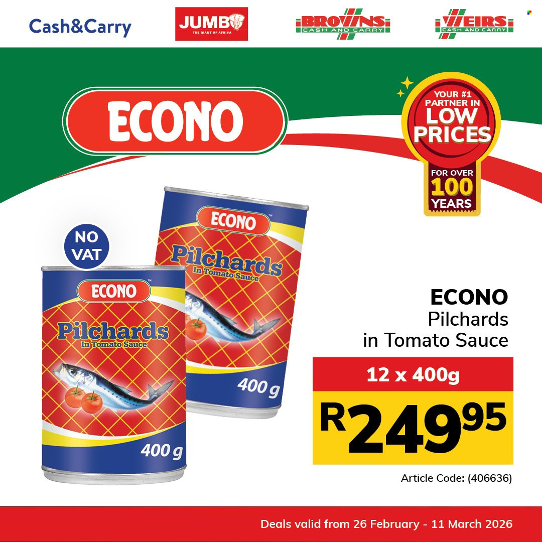 Jumbo Cash & Carry specials - 26/02/2026 - 11/03/2026. Page 2
