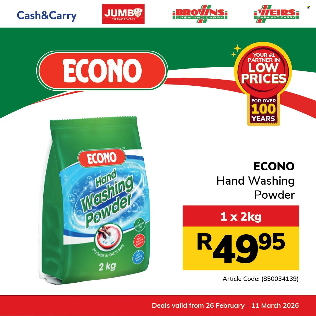 Jumbo Cash & Carry specials - 26/02/2026 - 11/03/2026. Page 3