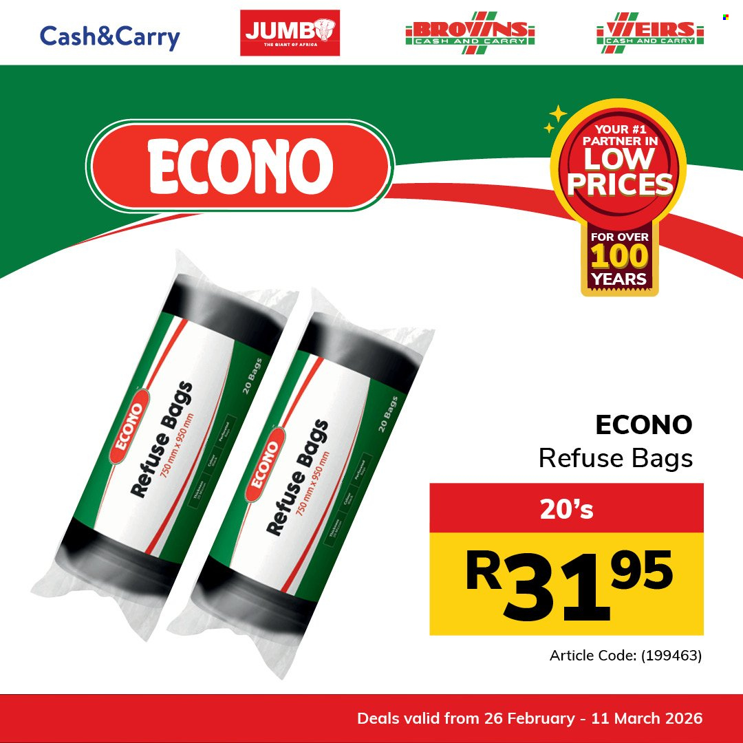 Jumbo Cash & Carry specials - 26/02/2026 - 11/03/2026. Page 4