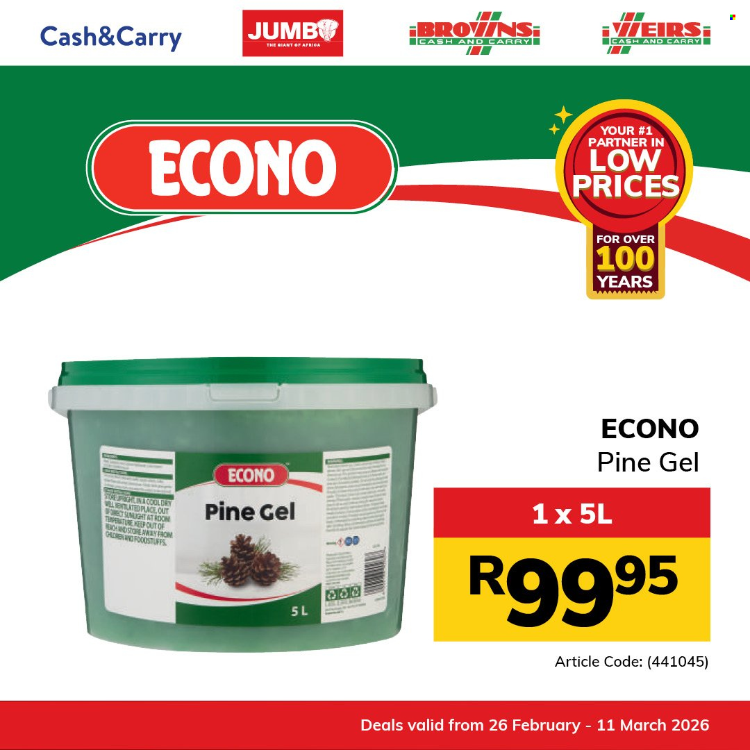 Jumbo Cash & Carry specials - 26/02/2026 - 11/03/2026. Page 5