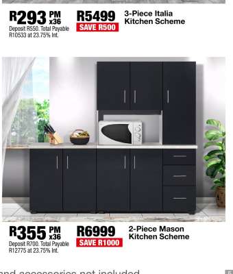 3-Piece Italia Kitchen Scheme