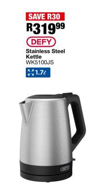 DEFY Stainless Steel Kettle WK5100JS