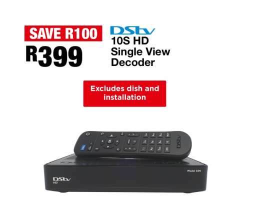DStv 10S HD Single View Decoder