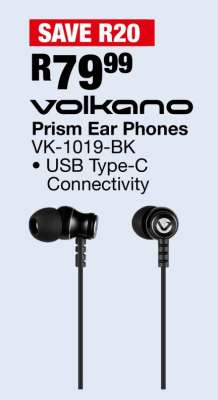 Volkano Prism Ear Phones
