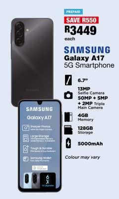 Samsung Galaxy A17 5G Smartphone