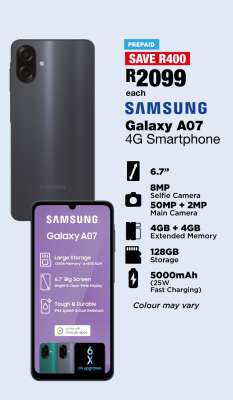 Samsung Galaxy A07 4G Smartphone