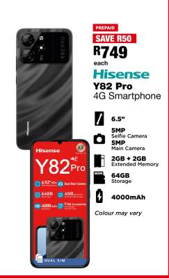 Hisense Y82 Pro 4G Smartphone